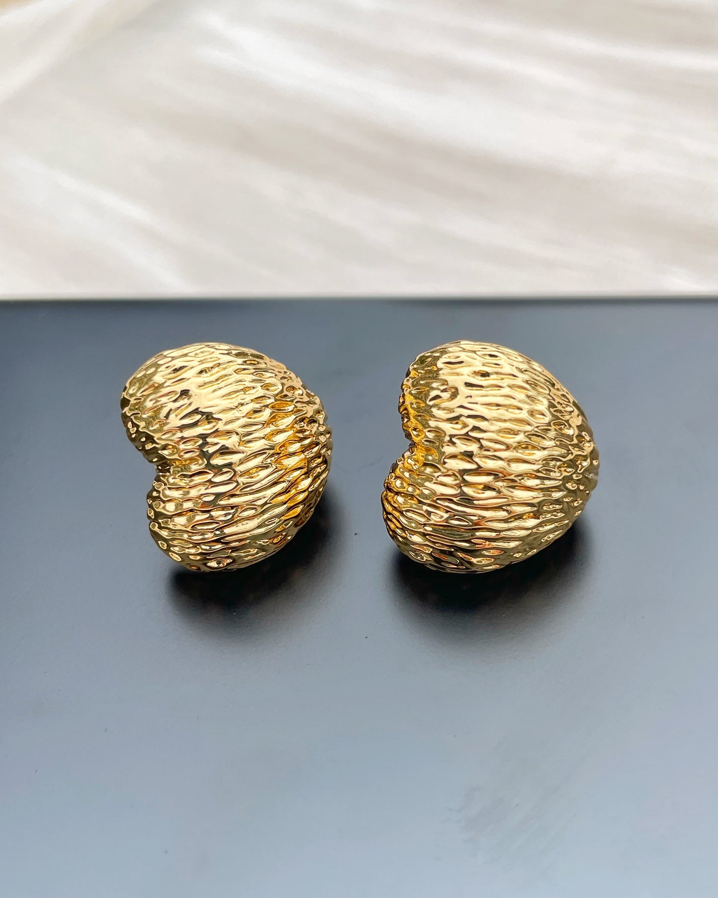 3D Heart Shape Earring