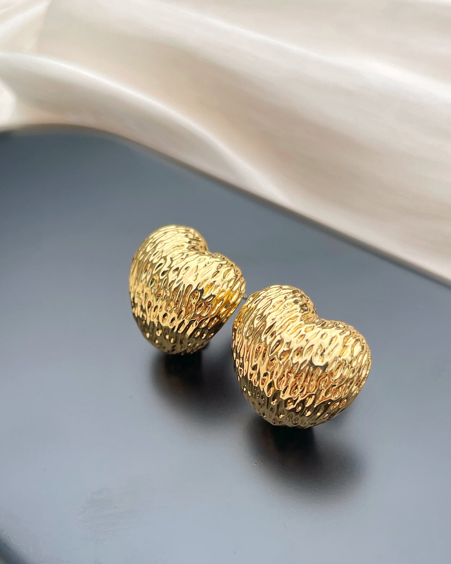 3D Heart Shape Earring