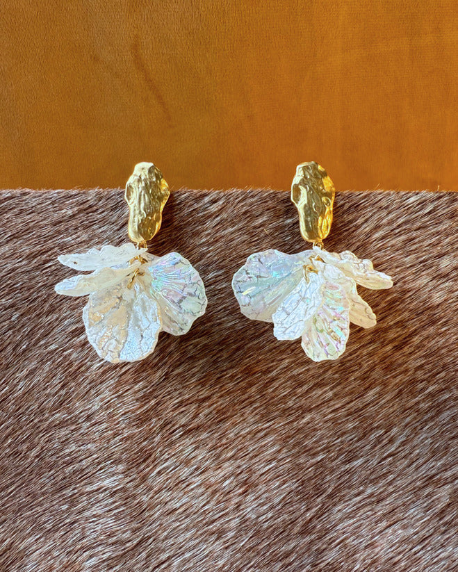 Ocean Petal Earrings