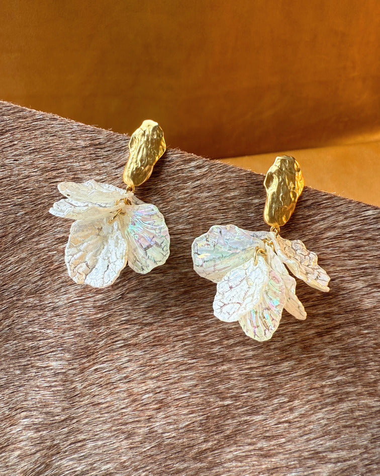 Ocean Petal Earrings