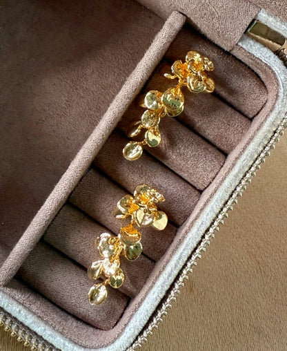 Golden Petal Cascade