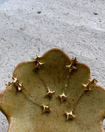 Twinkle Star Set (Earrings + Necklace)