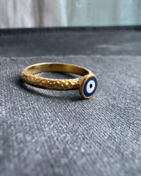 Blue Eye Ring