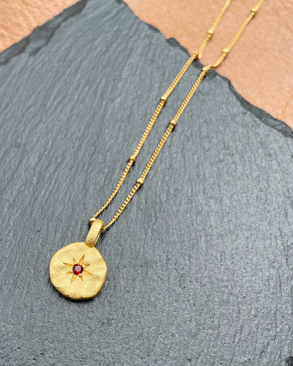 Red Star Necklace