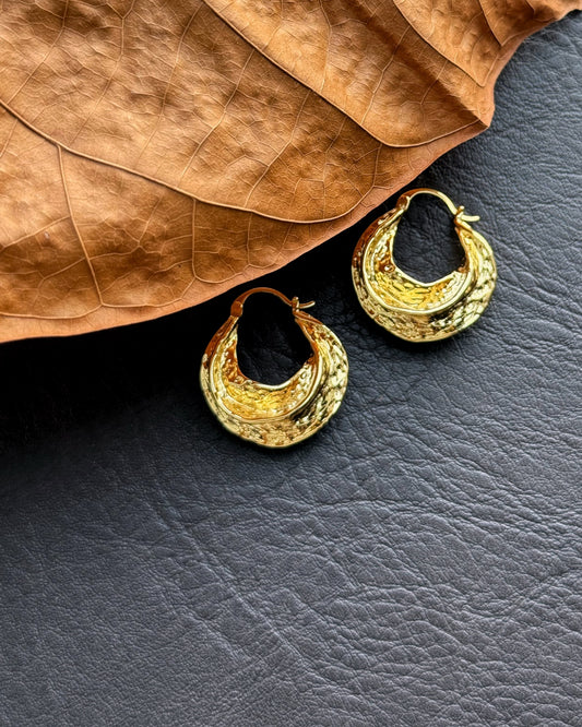 Molten Gold Hoops