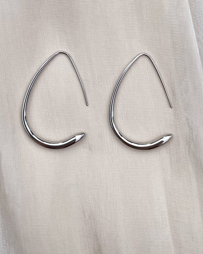 Waterdrop shape Hook Earring