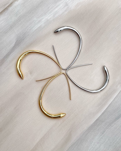 Waterdrop shape Hook Earring
