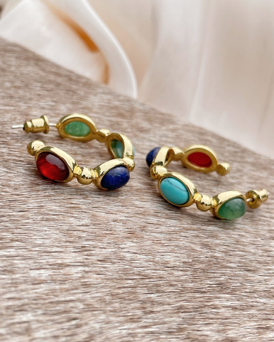 Vintage Gemstone Earring