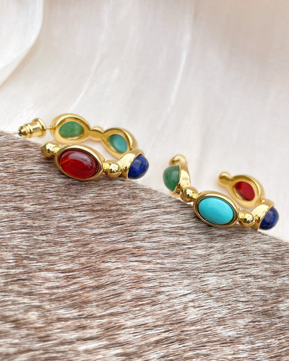 Vintage Gemstone Earring