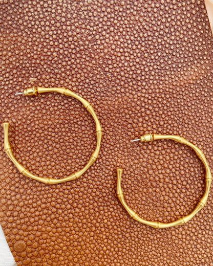 Bamboo earring