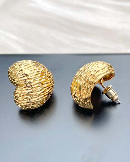 3D Heart Shape Earring