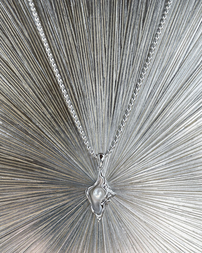 Pearl in the Shell Necklace